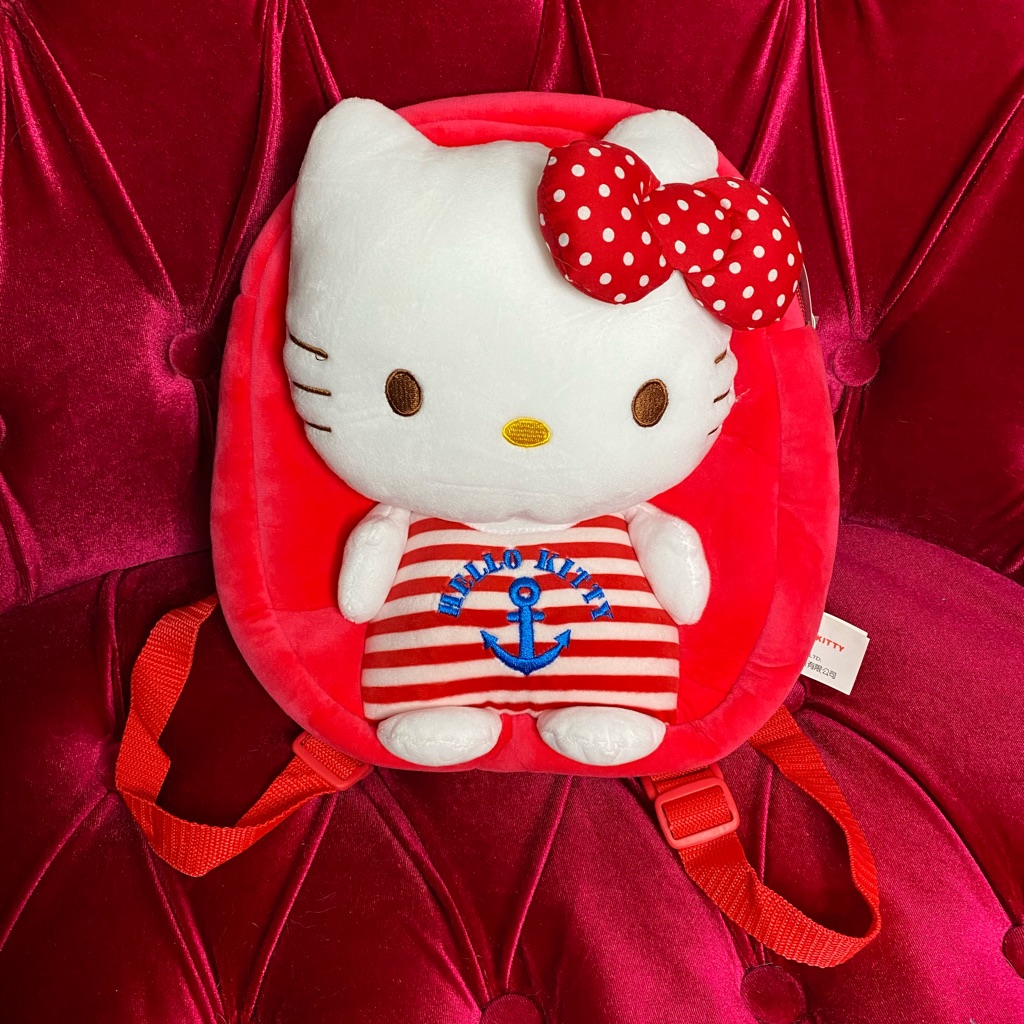 Plush Hello Kitty Backpack